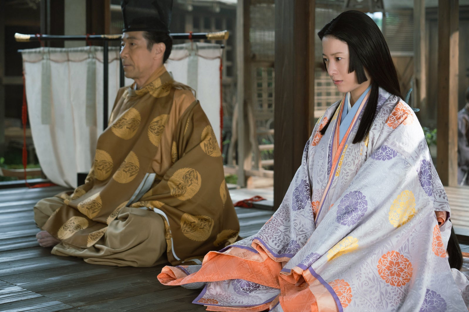 岸谷五朗、吉高由里子「光る君へ」第29話（C）NHK