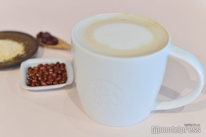 「あずきなこ 福 ラテ」(C)モデルプレス