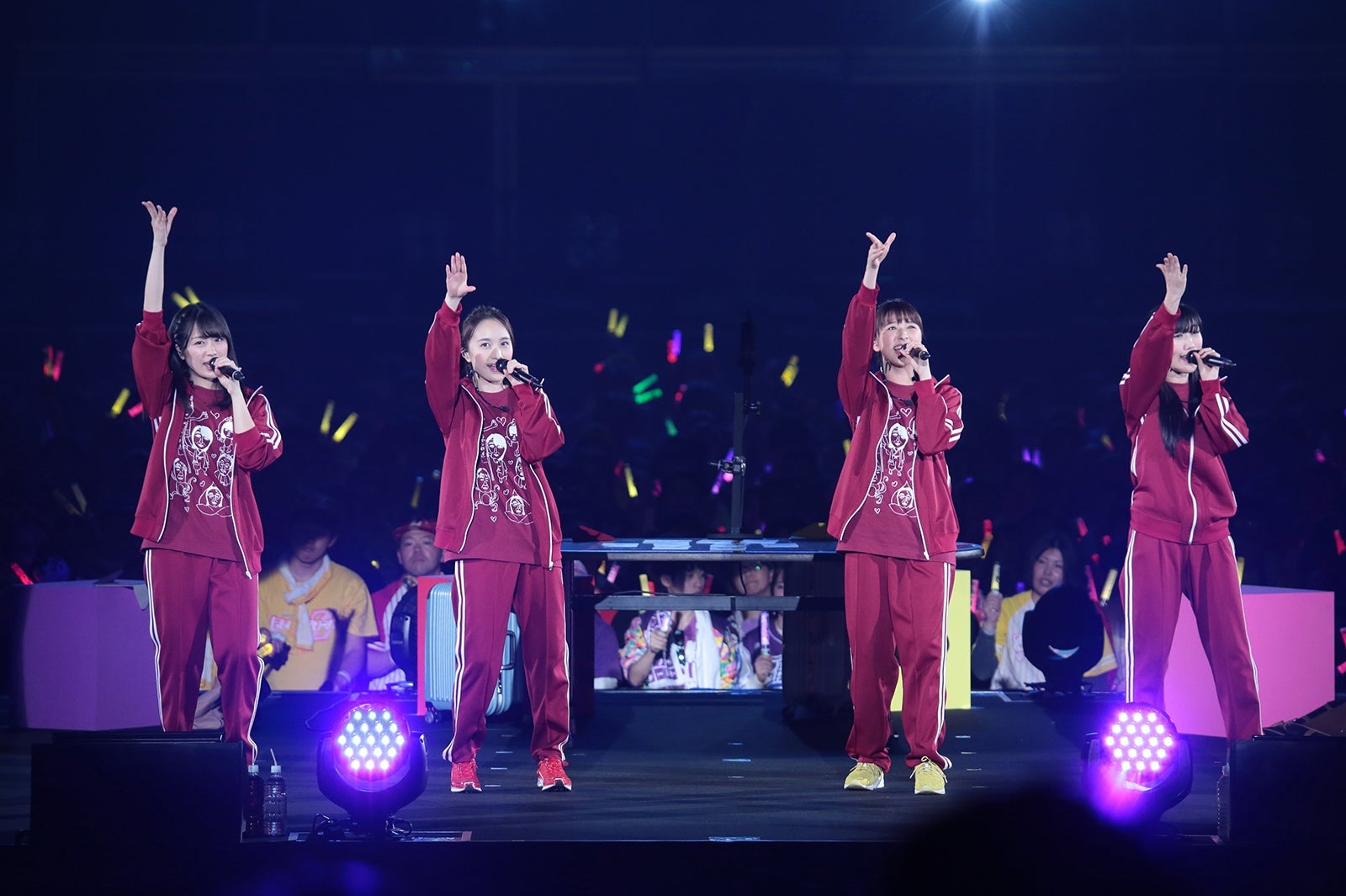 「ももいろクローバーZ ももクロくらぶxoxo バレンタイン DE NIGHT だ～Z！2018」より（画像提供：ニッポン放送）