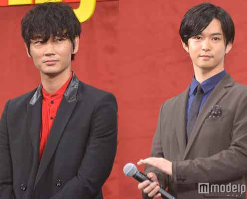 綾野剛、“千葉雄大溺愛”がついにアドリブに及ぶ 階段降りる千葉をエスコートする一幕も