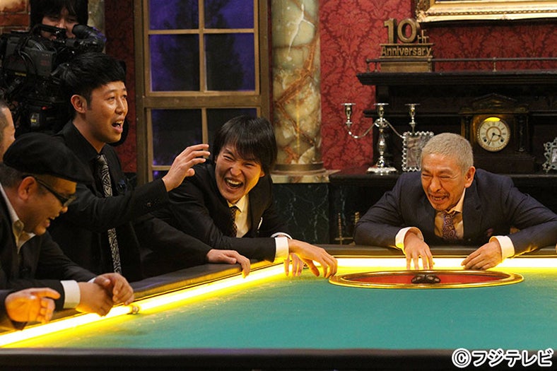 「人志松本のすべらない話」収録模様