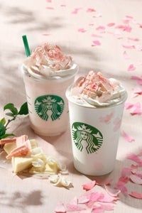 スターバックス、華やか春ドリンク＆スイーツ発表