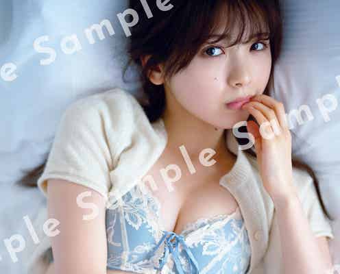 乃木坂46筒井あやめ、ランジェリーで横たわる「乃木坂配信中」生配信限定W特典公開【感情の隙間】