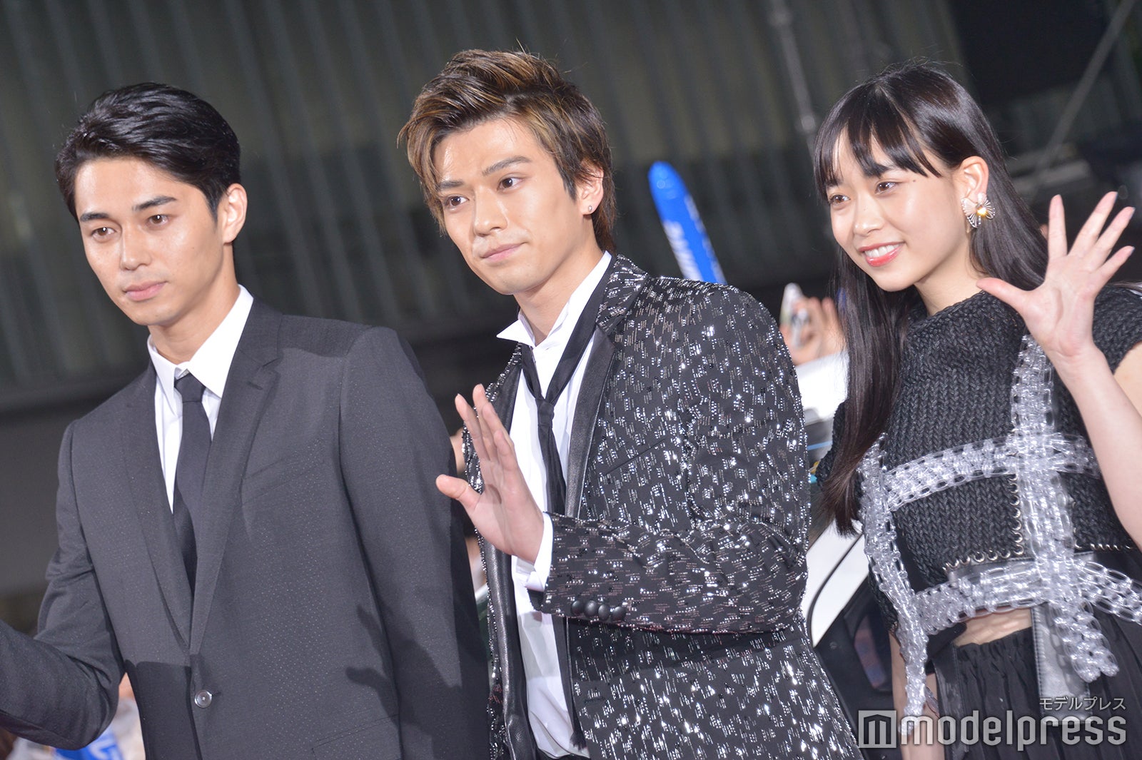 東出昌大、新田真剣佑、森川葵 （C）モデルプレス
