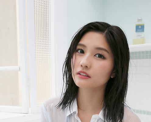 No.1新人レースクイーン林ゆめ、“水着&Yシャツ”入浴でびしょ濡れSEXYショット披露<アザーカット到着>