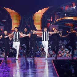 「東方神起 LIVE TOUR ～Begin Again～ Special Edition in NISSAN STADIUM」最終公演より（提供写真）