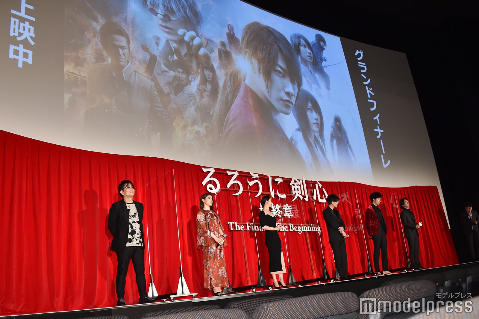 大友啓史監督、土屋太鳳、武井咲、佐藤健、青木崇高、江口洋介／「るろうに剣心 最終章 The Final」大ヒット舞台挨拶（C）モデルプレス