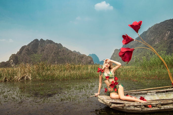 ビキニカレンダー2019オリジナルフォト／画像提供：ベトジェットエア