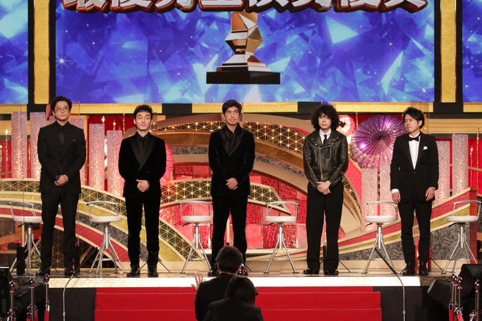 小栗旬、草なぎ剛、佐藤浩市、菅田将暉、二宮和也(C)日本アカデミー賞協会