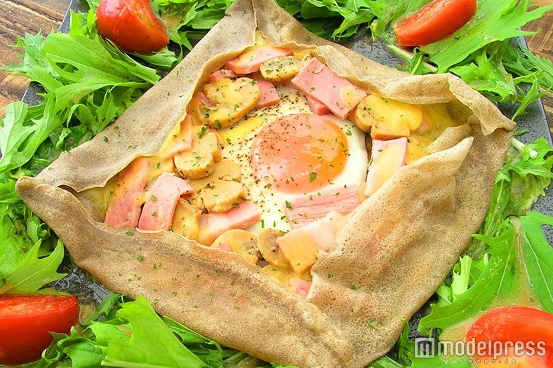 ガレット（コンプレット）￥1000／画像提供：浜辺のTipiCafe