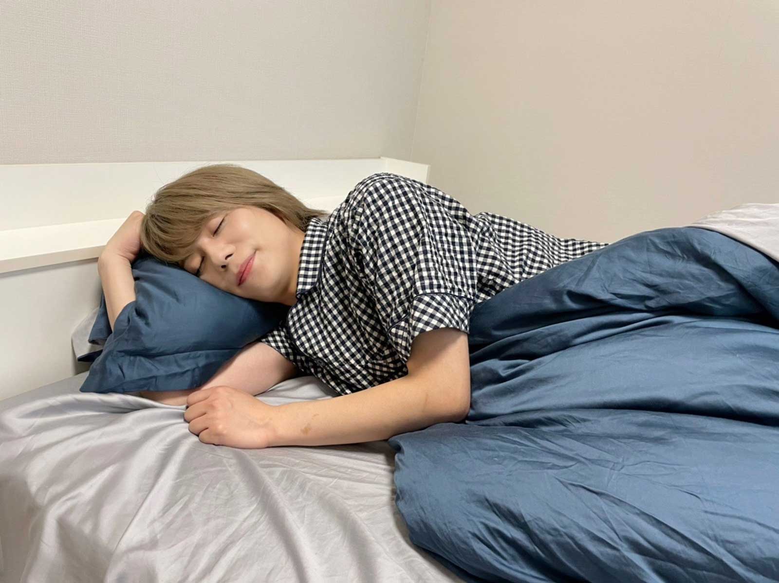 真夜中の12時・馬場健太、初披露の愛用パジャマ姿でモーニングルーティン公開