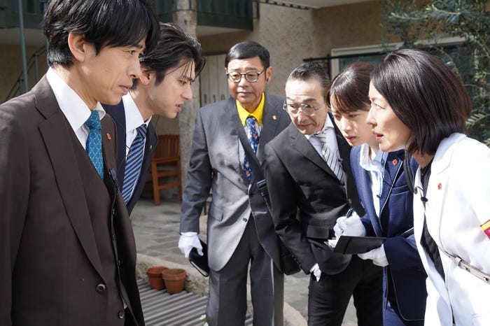 井ノ原快彦、山田裕貴、田口浩正、吹越満、深川麻衣、羽田美智子「特捜9」第1話(C)テレビ朝日