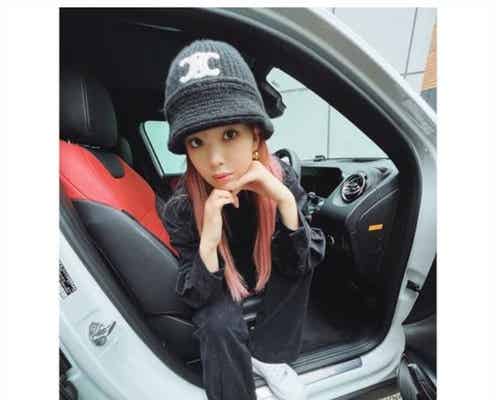 藤田ニコル「毎日マイカーで出勤」総額700万ベンツでキメショット「かっこよすぎ」「助手席乗せて」の声