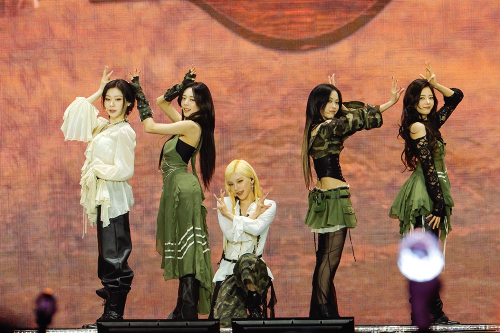 ITZY「2025 MUSIC BANK GLOBAL FESTIVAL IN JAPAN」撮影：上山陽介、木村泰之、石井亜希、堀内レイ