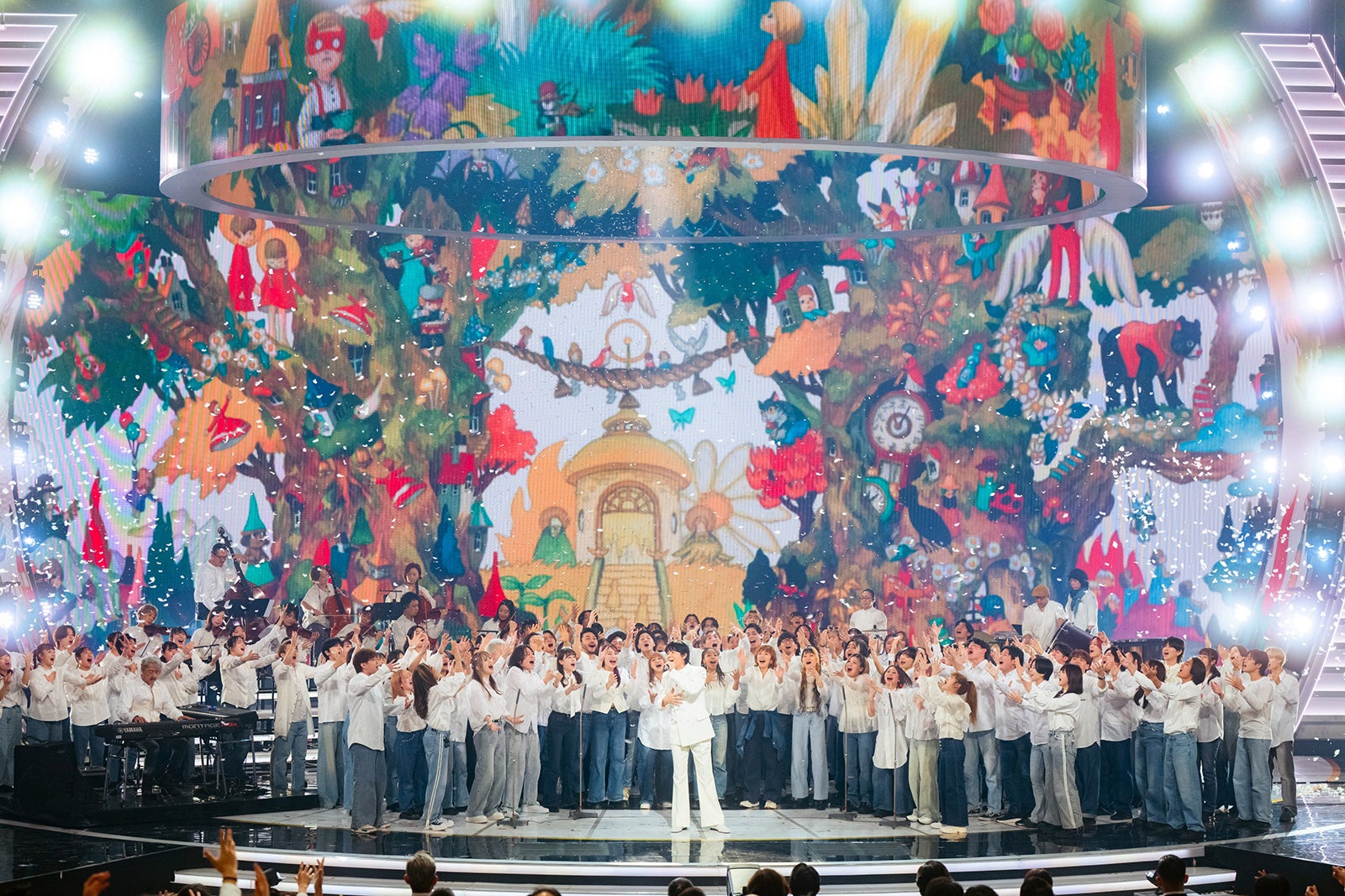 「第76回NHK紅白歌合戦」福山雅治（C）NHK