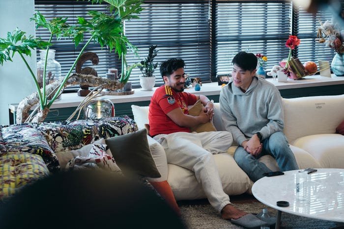 ウィリアム、トモアキ「ボーイフレンド」シーズン2(C)Netflix