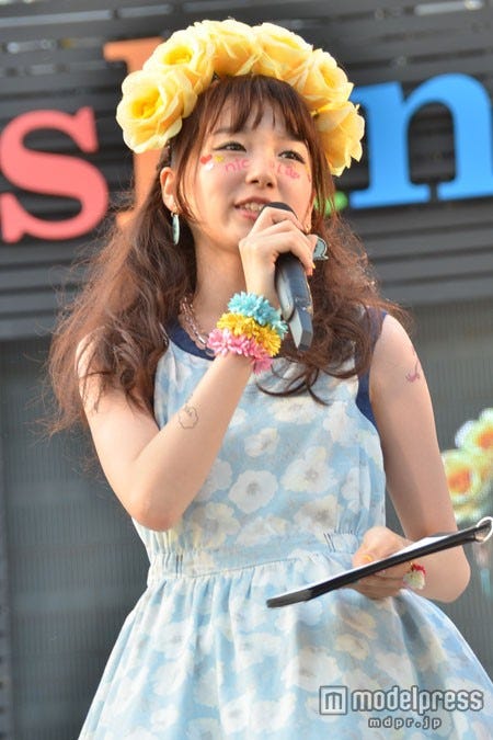 飯豊まりえ/「a-nation&GirlsAward lsland collection」(2013年8月)