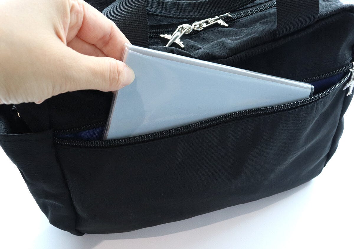 宝島社ムック付録の日本旅行が考えた11ポケットナイロン撥水ショルダーバッグ10