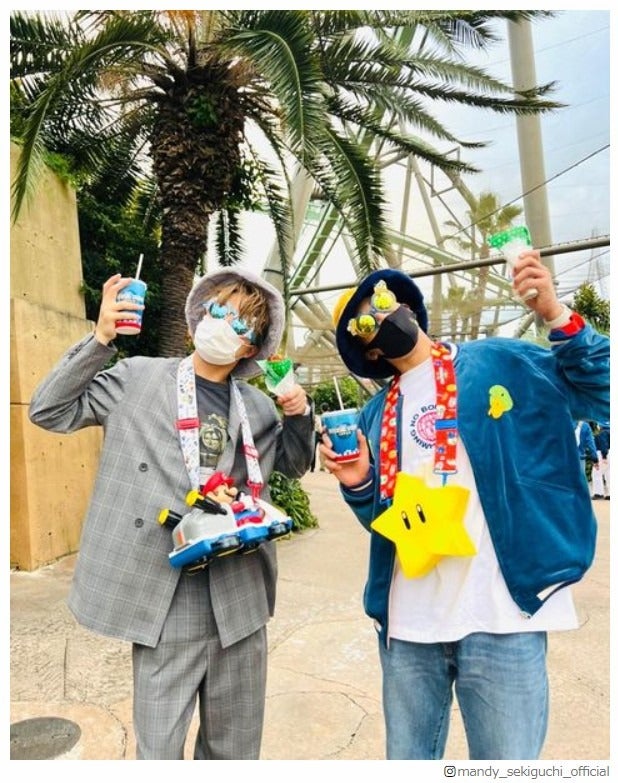 GENERATIONS白濱亜嵐＆関口メンディー、USJ満喫「はしゃいでて可愛い」「遭遇したい」の声