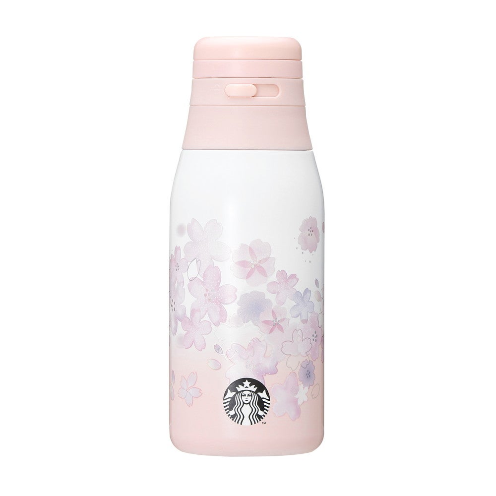 SAKURA2023ハンドルリッドステンレスボトル355ml ¥4,200／画像提供：スターバックス コーヒー ジャパン