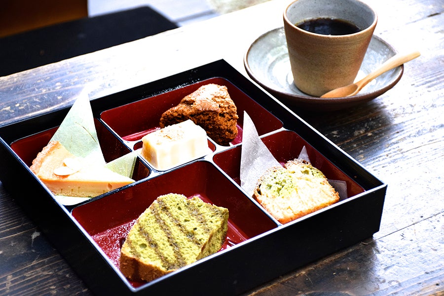 農民カフェ重箱スイーツ5