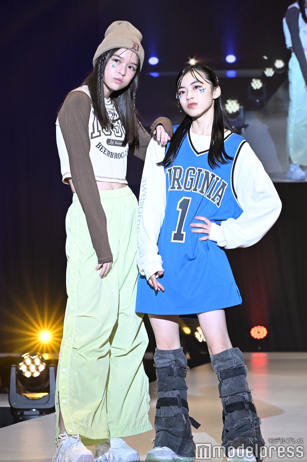 星名ハルハ、白水ひより（C）モデルプレス