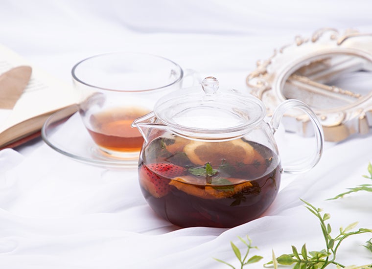 ホットTBZフルーツティー税込1,100円／提供画像