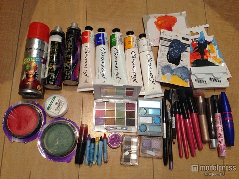 25变化で使用したメイクアイテム