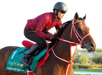 【サウジC】フォーエバーヤング 連覇へ坂井を背に軽快単走 矢作師「全て予定通り。このまま順調を願うばかり」