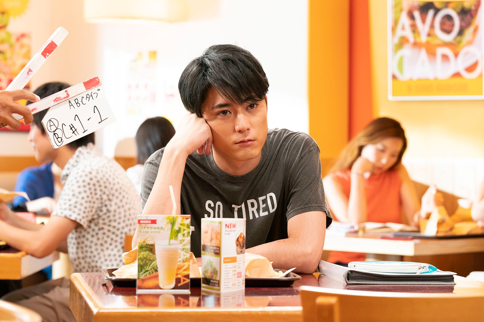 間宮祥太朗／新CMメイキングカットより（提供写真）