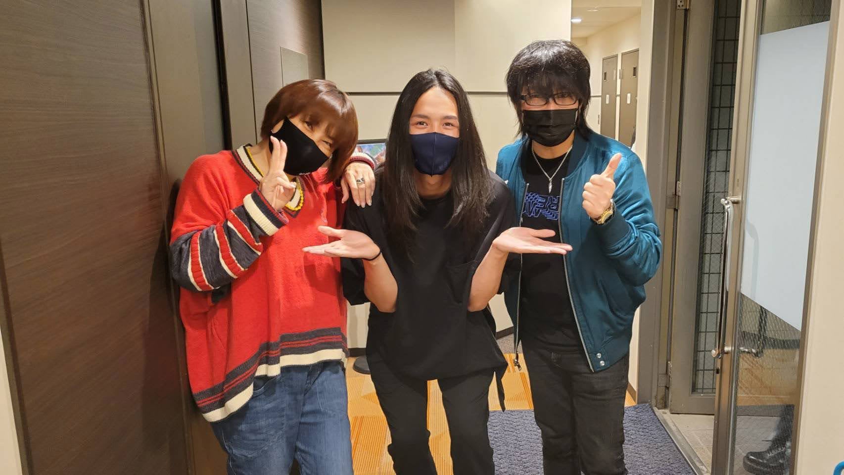 松本梨香、岡宏明、森川智之（提供写真）