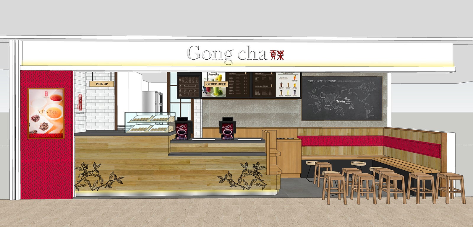 ルミネ池袋店／画像提供：ゴンチャ ジャパン