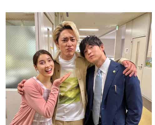 土屋太鳳&松下洸平、間宮祥太朗に「救われた」 ドラマの垣根越えた3ショット公開