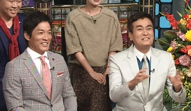 長嶋一茂、石原良純/14日放送「踊る!さんま御殿!!」より(C)日本テレビ