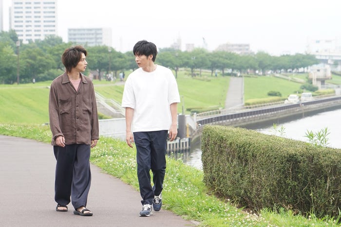 横浜流星、田中圭/「あなたの番です」第15話より(C)日本テレビ