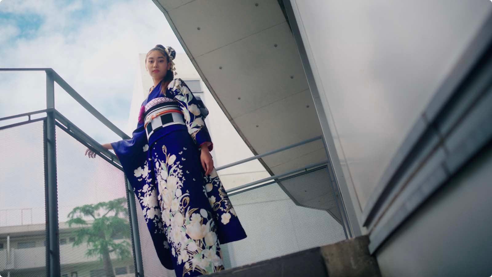 京都きもの友禅「あなただけの、ハタチが見つかる。」篇新CM（提供写真）