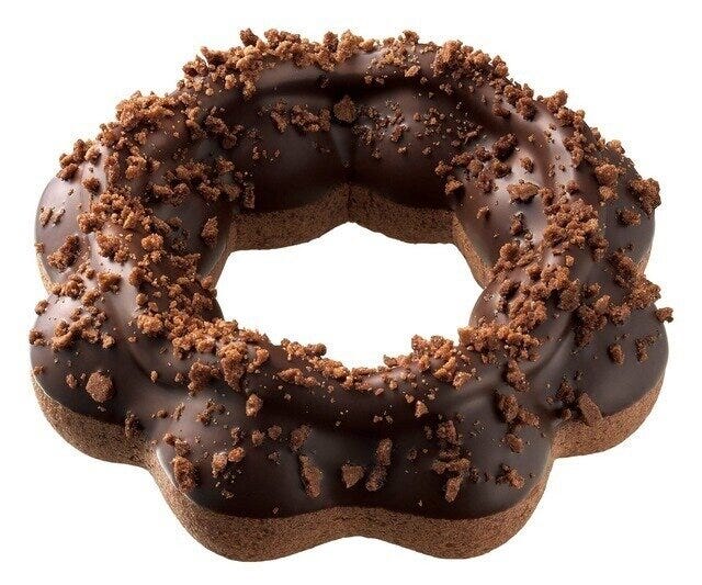 ミスタードーナツ ポン・デ・濃厚ショコラカスタード ミスタードーナツのポン・デ・濃厚ショコラカスタードのビジュアル