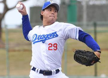 中日 松木平優太、牧野憲伸ら4投手に戦力外通告 高卒2年目191センチ右腕も