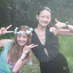 土屋アンナ、冨永愛(C)テレビ朝日