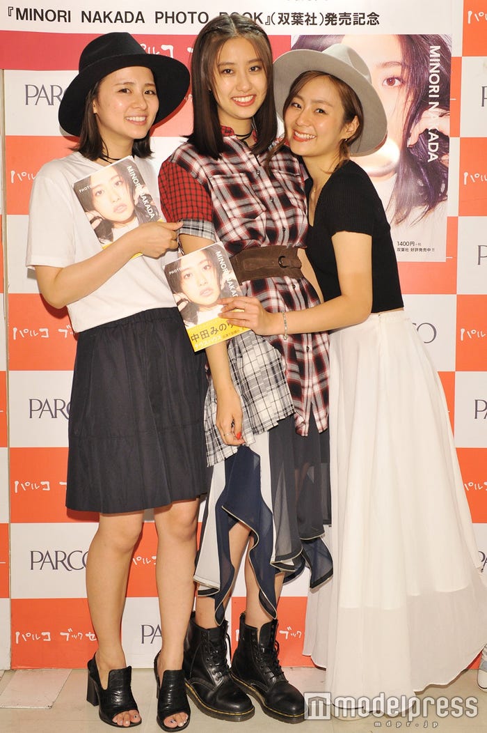 大畑ありさ、中田みのり、信太美月(C)モデルプレス