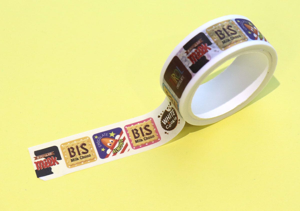 チロルチョコステーショナリーセットマスキングテープ