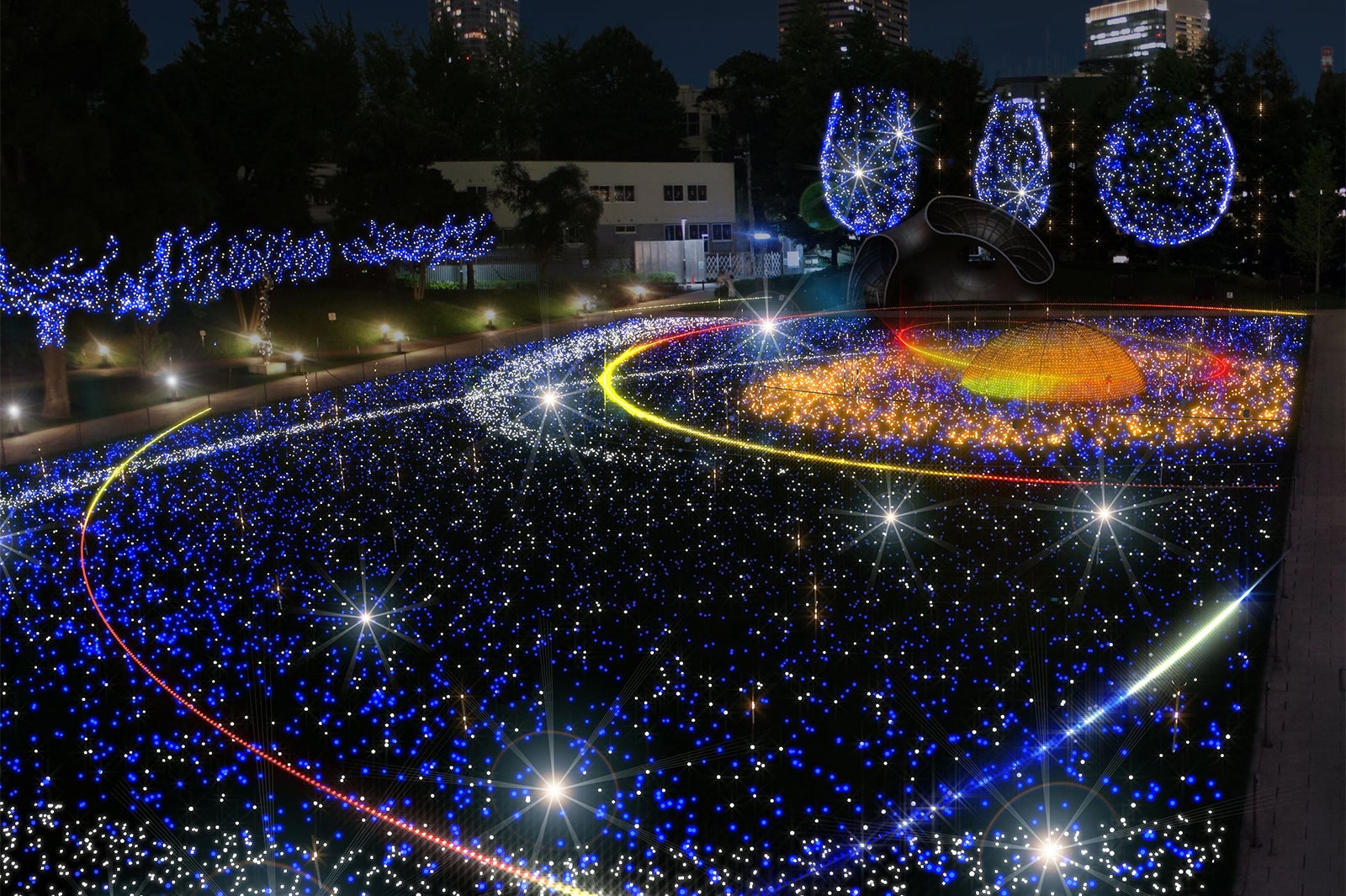 ミッドタウン・クリスマス 2017／画像提供：東京ミッドタウンマネジメント