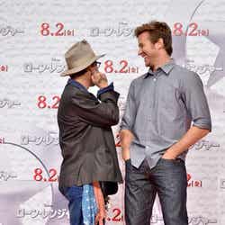 ジョニー・デップ、アーミー・ハマー