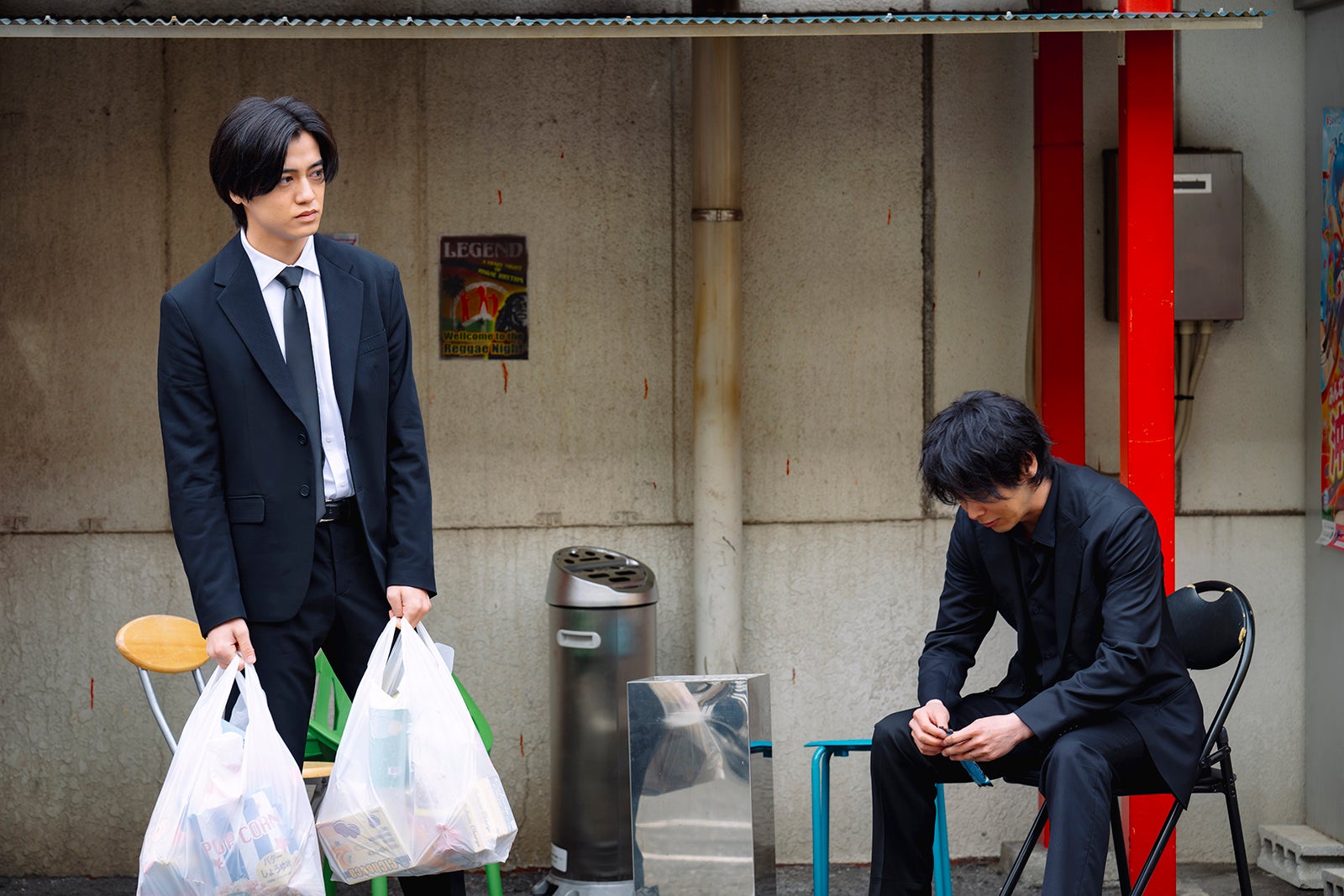 高橋海人、中村倫也「DOPE 麻薬取締部特捜課」第1話（C）TBS
