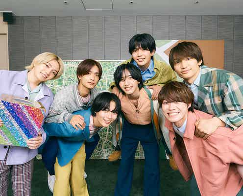 なにわ男子が“超接近” 即興パフォーマンス&和気あいあいとする様子も