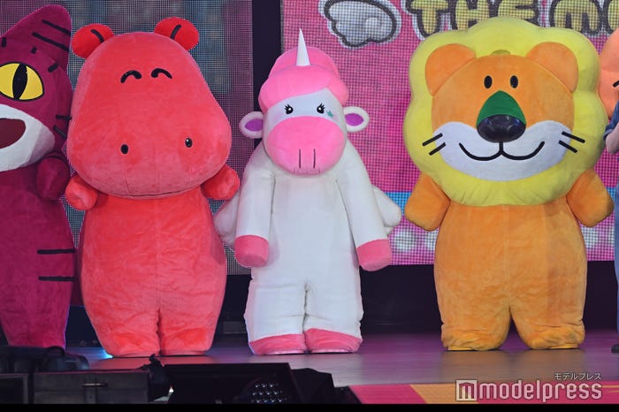 かばちゃん、ぺがさすちゃん、らいおんくん(C)モデルプレス