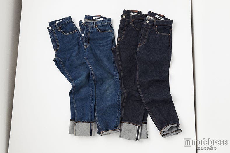 日本製のセルビッヂデニムを使う事でより本物志向に