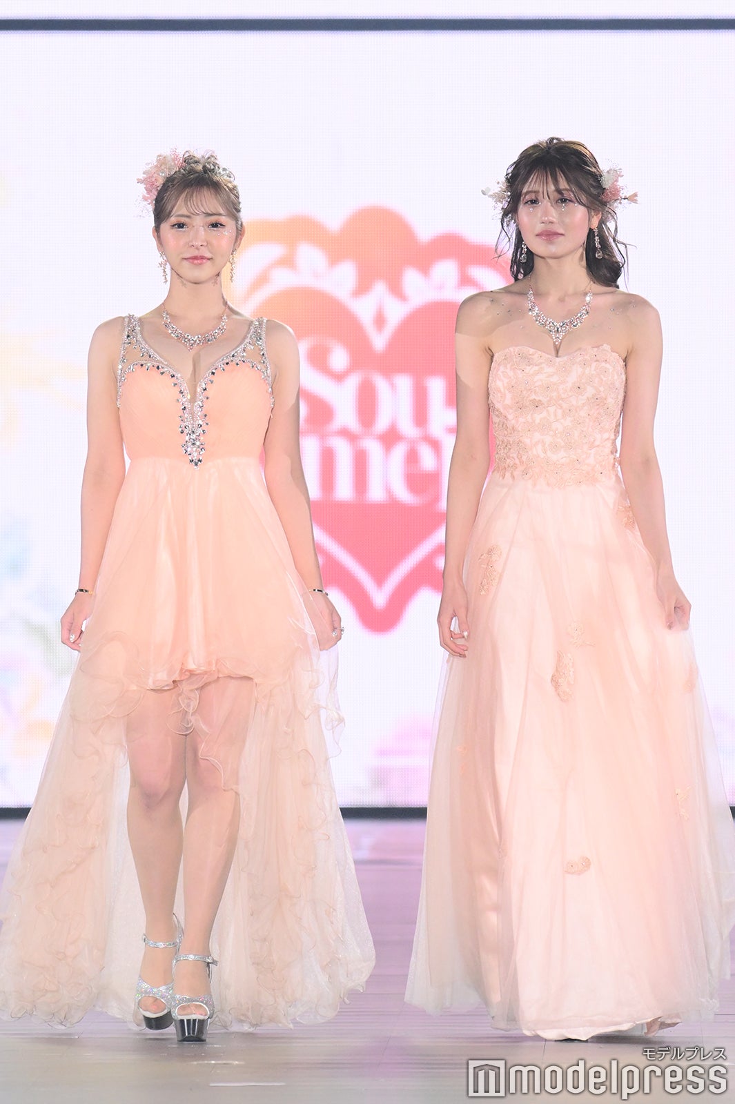 あさまる、南柚子「関コレ 2023 S／S」より（C）モデルプレス