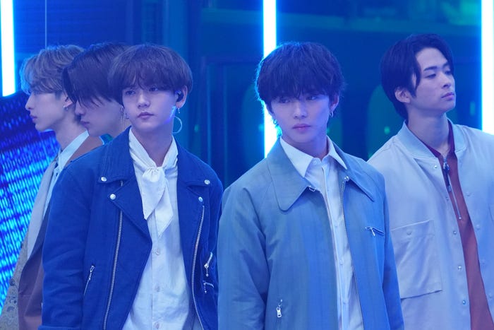 (左から)木村慧人、八木勇征、中島颯太、佐藤大樹、澤本夏輝 (C)日本テレビ