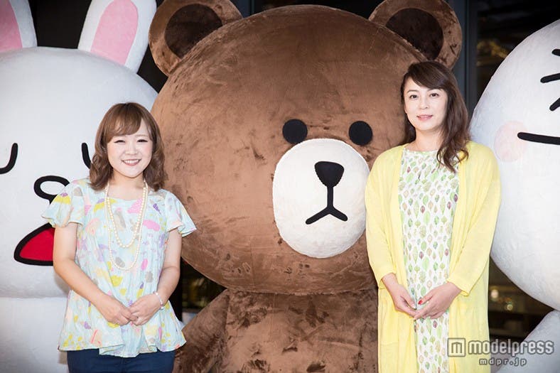 CHIE(左)、佐藤仁美(右)